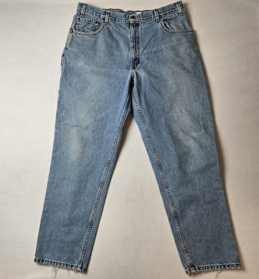 Vintage Levis 545 Jeans Mens 40x32 Brown Tab Loose Fit Baggy Y2K USA Skater